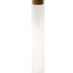 Vial glass and cork
