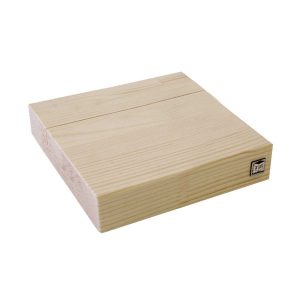 Wood Stand Support for Metal Plate 14X14X4 CM