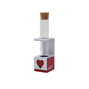 Heart vial holder